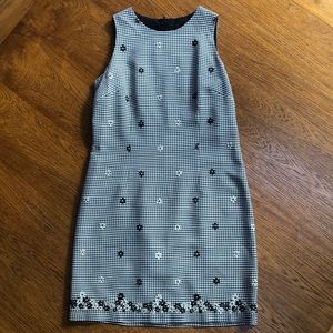 Ann Taylor Gingham Shift Dress, size 8